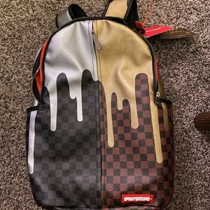 Sprayground Double drip DLXV backpack -Brand new- tags on it-very RARE!!